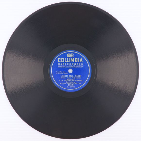 H.M. Grenadier Guards - Anchors Aweigh/Liberty Bell 1939 10" 78rpm Record 366-M - Picture 4 of 16
